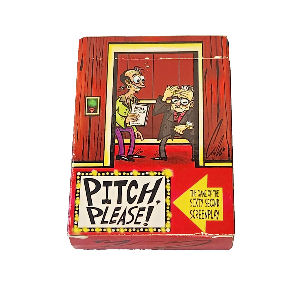 PITCH PLEASE! By Carolyn Main The 60 Second Screenplay Movie Pitch Card Game